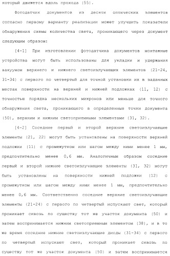 Фотодатчик документов из установленных на поверхности элементов (патент 2488169)