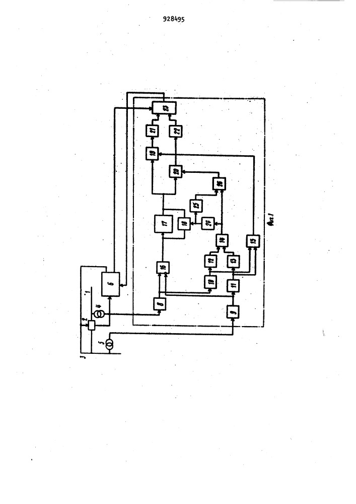Орган контроля синхронизма при автоматическом повторном включении линии электропередачи (патент 928495)