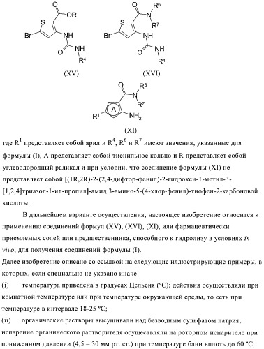 Производные тиофена в качестве ингибиторов снк 1 (патент 2397168)