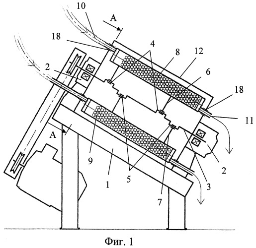 Многокамерная вибрационная мельница (патент 2465961)