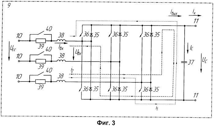 Устройство для зарядки аккумуляторной батареи подводного объекта (патент 2401496)