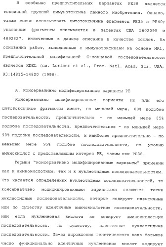 Scfv против egfrviii с улучшенной цитотоксичностью и выходом, иммунотоксины на их основе и способы их применения (патент 2317999)