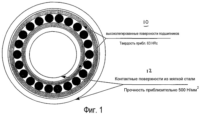 Способ формования узла композитного подшипника, композитный подшипник и композитный подшипник для ветровой турбины (патент 2558401)