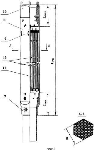 Тепловыделяющий элемент, рабочая кассета и водо-водяной энергетический реактор тепловой мощностью от 1150 до 1700 мвт (патент 2381576)