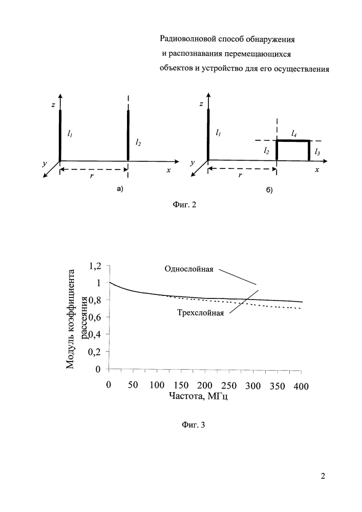 Радиоволновой способ обнаружения и распознания перемещающихся объектов и устройство для его осуществления (патент 2609877)