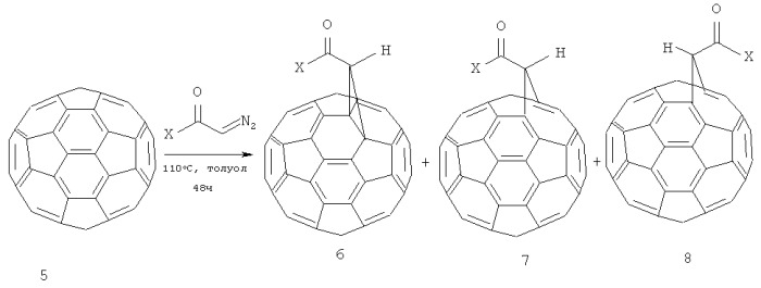 Способ получения s-пентилкарботиол-1ah,2'h-[1,2]пиразолино[3',4':1,9](c60-ih)-[5,6]фуллерена (патент 2517169)