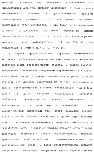 Способ очистки липопептида (варианты), антибиотическая композиция на основе очищенного липопептида (варианты) (патент 2311460)