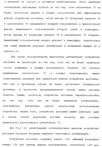 Назальные устройства (варианты) (патент 2337720)