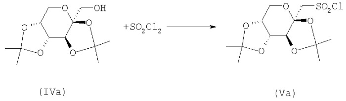 Непрерывный способ получения сульфаматных производных фруктопиранозы (патент 2317301)