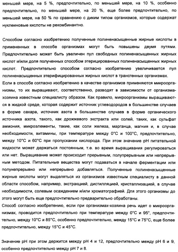 Способ получения полиненасыщенных кислот жирного ряда в трансгенных организмах (патент 2447147)