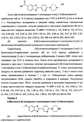 Новые гетероарил-замещенные бензотиазолы (патент 2448106)