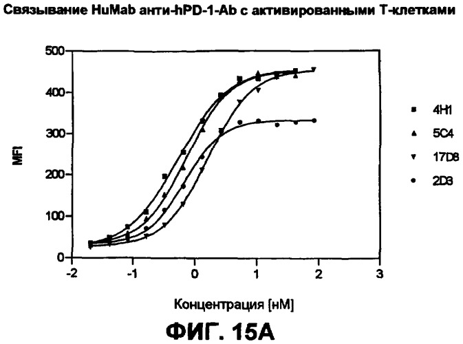 Моноклональные антитела человека к белку программируемой смерти 1 (pd-1) и способы лечения рака с использованием анти-pd-1-антител самостоятельно или в комбинации с другими иммунотерапевтическими средствами (патент 2406760)