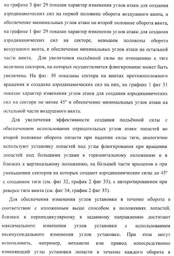 Способ полета в расширенном диапазоне скоростей на винтах с управлением вектором силы (патент 2371354)