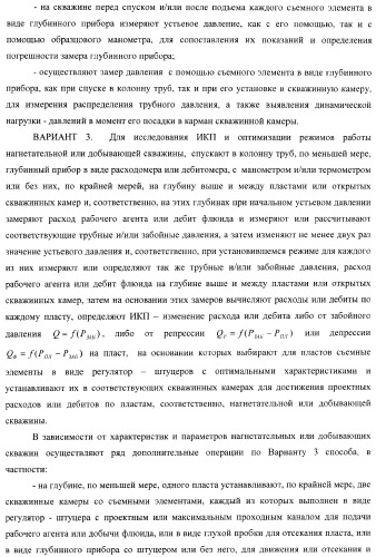 Способ одновременно-раздельного исследования и разработки многопластовых месторождений (варианты) (патент 2371576)