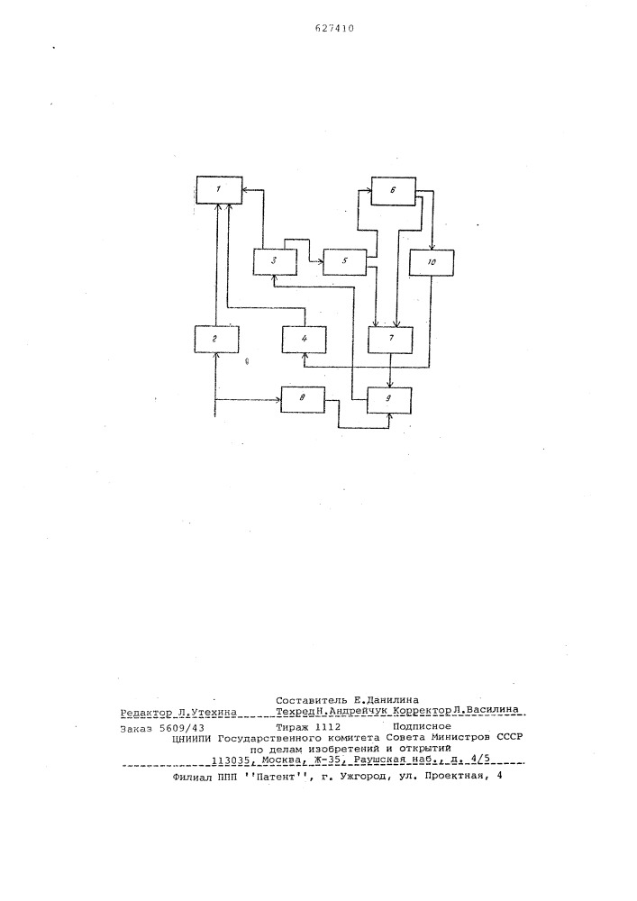 Электронный осциллограф (патент 627410)