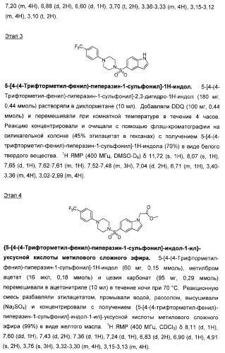 Сульфонил-замещенные бициклические соединения в качестве модуляторов ppar (патент 2384576)