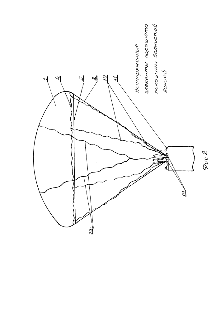 Парашют (патент 2615847)
