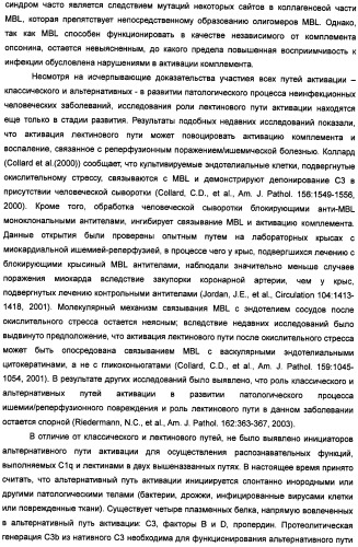 Способ лечения заболеваний, связанных с masp-2-зависимой активацией комплемента (варианты) (патент 2484097)