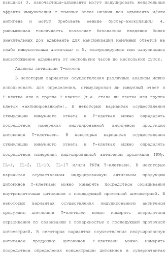 Включение адъюванта в иммунонанотерапевтические средства (патент 2496517)