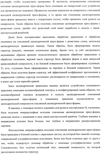 Оптический элемент, оптический компонент с антиотражающей функцией и исходная пресс-форма (патент 2468398)