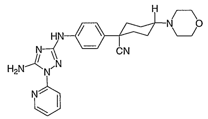 Триазолы, используемые в качестве ингибиторов протеинкиназ (патент 2393155)