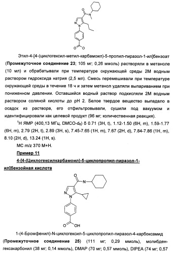 Производные пиразола в качестве ингибиторов 11-бета-hsd1 (патент 2462456)