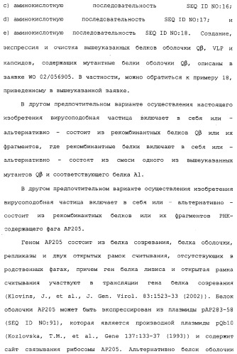 Композиции, содержащие cpg-олигонуклеотиды и вирусоподобные частицы, для применения в качестве адъювантов (патент 2322257)