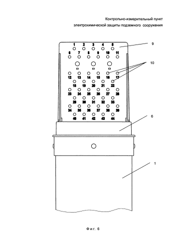 Контрольно-измерительный пункт электрохимической защиты подземного сооружения (патент 2580418)