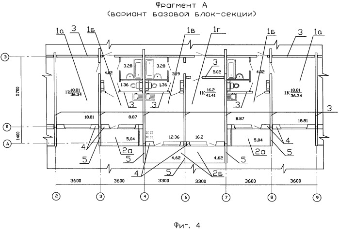 Крупнопанельное здание (патент 2511327)