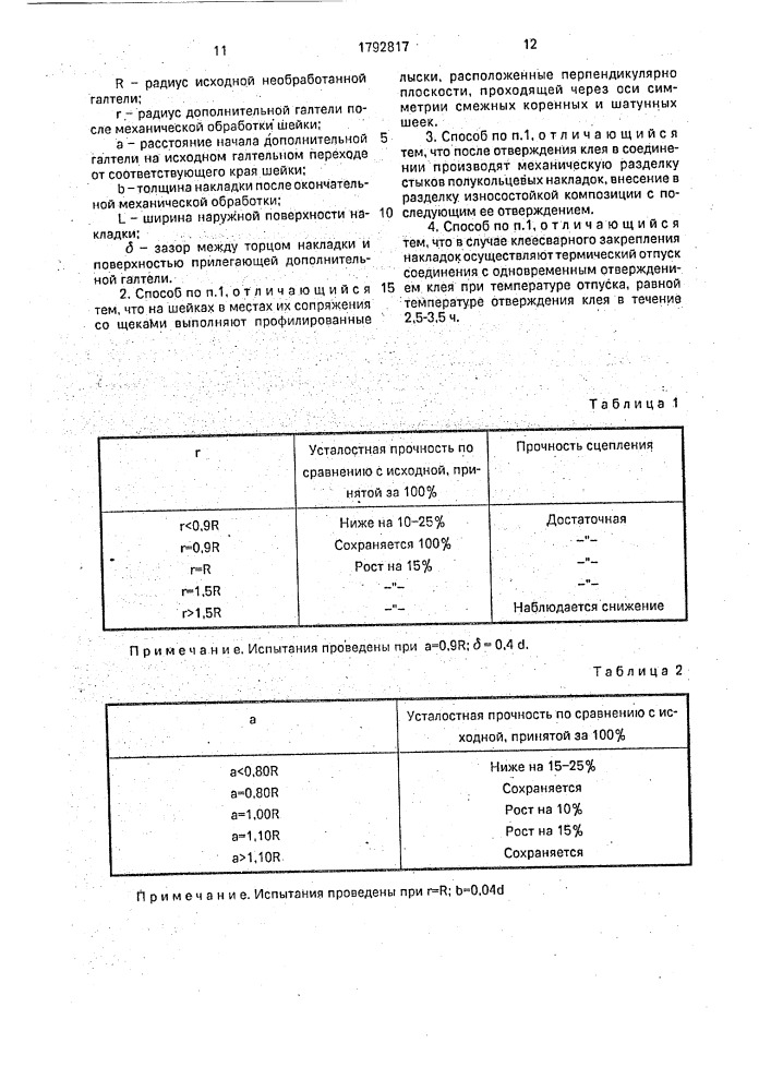 Способ восстановления коленчатых валов (патент 1792817)