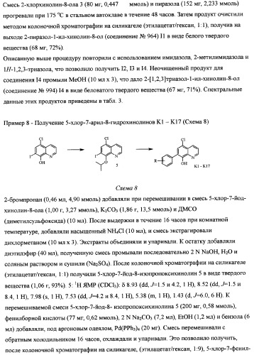 Производные 8-гидроксихинолина (патент 2348618)