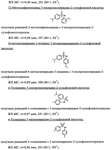 Производные сульфониламиноуксусной кислоты и их применение в качестве антагонистов рецепторов орексина (патент 2334735)