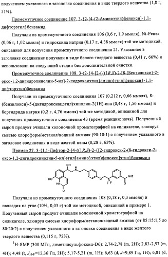 Производные 4-(2-амино-1-гидроксиэтил)фенола в качестве агонистов  2-адренергического рецептора (патент 2451675)