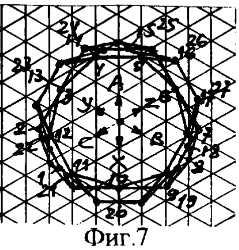 Трехфазная двухслойная электромашинная обмотка при 2p=16&#183;c полюсах в z=3(8&#183;b+3)&#183;c пазах (патент 2335069)