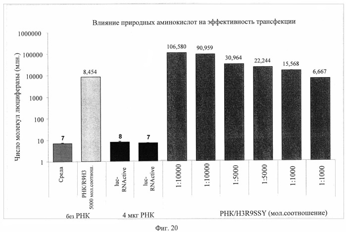 Комплексы на основе рнк и катионных пептидов для трансфекции и иммуностимуляции (патент 2493256)