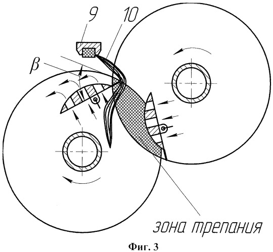 Барабан для трепания лубоволокнистого материала (патент 2419690)