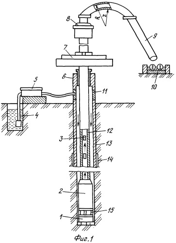 Способ бурения крепких пород с гидротранспортом керна и буровой снаряд для его осуществления (патент 2386005)