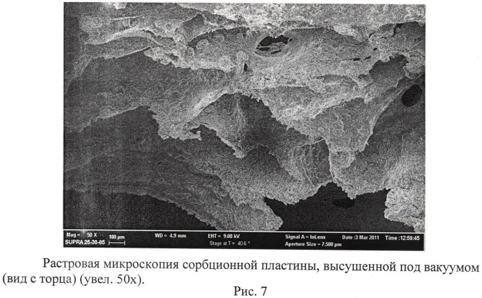 Состав пластины сорбционной (патент 2474422)