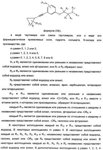 Соединения, представляющие собой алкинилфенильные производные, для лечения офтальмических заболеваний и расстройств (патент 2470910)