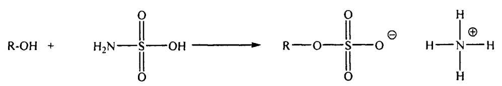 Способ получения алкиламмонийных солей алкилсерных кислот (патент 2665685)