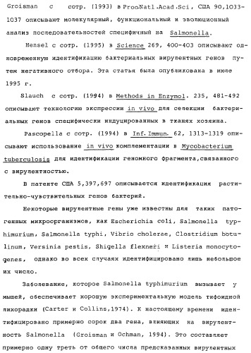 Vgc2 днк salmonella typhimurium, мутантная бактерия, обладающая пониженной способностью к адаптации к условиям окружающей среды, и способ ее получения (патент 2370541)