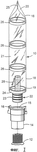 Малогабаритное приспособление для подачи жидкости (патент 2330729)