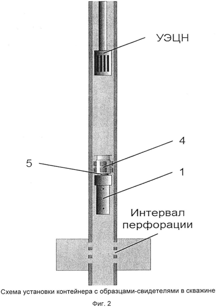 Способ и устройство для определения коррозионно-опасных интервалов, скорости коррозии металла эксплуатационной колонны в работающей скважине (патент 2654915)