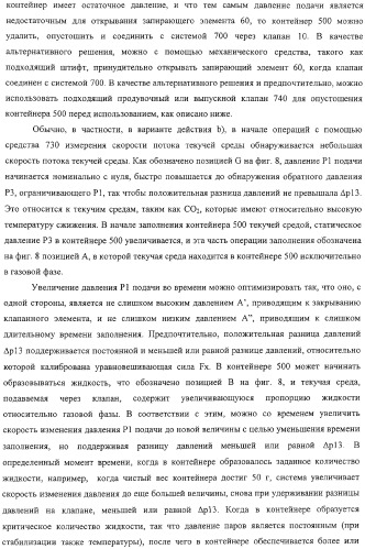 Клапан для закрывания контейнера, контейнер и система и способ заполнения контейнера (патент 2311586)