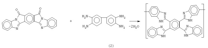 Бензимидазолзамещенные полибензимидазолы - исходный материал для изготовления протонпроводящих мембран (патент 2276160)