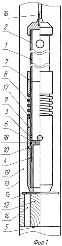 Желонка для установки разделительных мостов в скважине (патент 2286437)