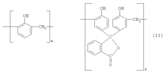 Гомоолигофенолформальдегидный фталидсодержащий новолак на основе 3,3-бис(4&#39;-гидроксифенил)фталида в качестве олигомера для получения сшитых фталидсодержащих полимеров и способ его получения, соолигофенолформальдегидные фталидсодержащие новолаки на основе 3,3-бис(4&#39;-гидроксифенил)фталида и фенола в качестве соолигомеров для получения сшитых фталидсодержащих сополимеров, способ их получения и сшитые фталидсодержащие сополимеры (патент 2442797)