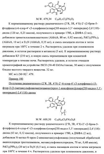 Производные спироиндолинона (патент 2435771)