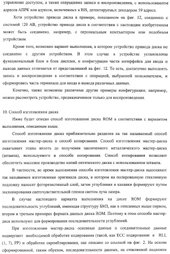 Носитель записи только для воспроизведения, устройство воспроизведения, способ воспроизведения и способ изготовления диска (патент 2319224)