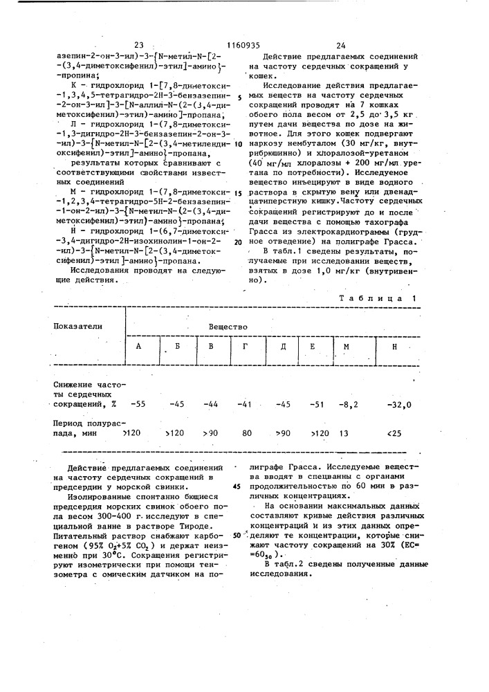 Способ получения производных бензазепина или их кислотно- аддитивных солей с неорганическими кислотами (патент 1160935)